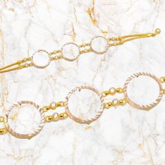 14 Ayar Altın 3 Çeyrekli Bileklik