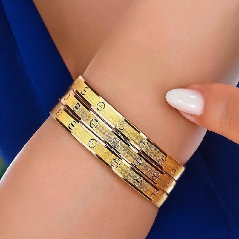 14 Ayar Altın İnce Bilezik