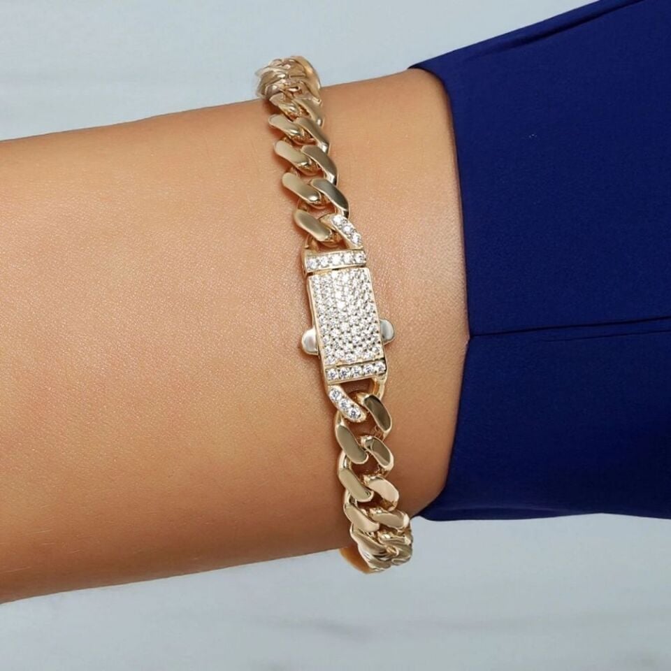 Altın Taşlı Gurmet Bileklik