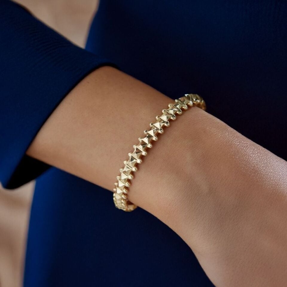 Altın Parça Kelepçe