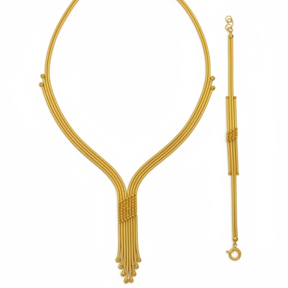 Altın Kalze Suyolu Set Takımı