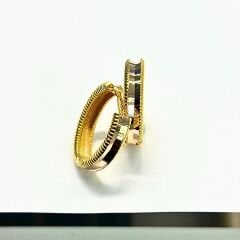 14 Ayar Altın Ajda Küpe