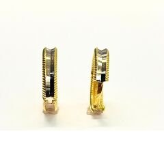 14 Ayar Altın Ajda Küpe