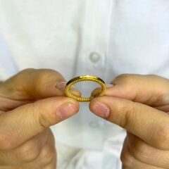 14 AYAR ALTIN TAMTUR AJDA YÜZÜK