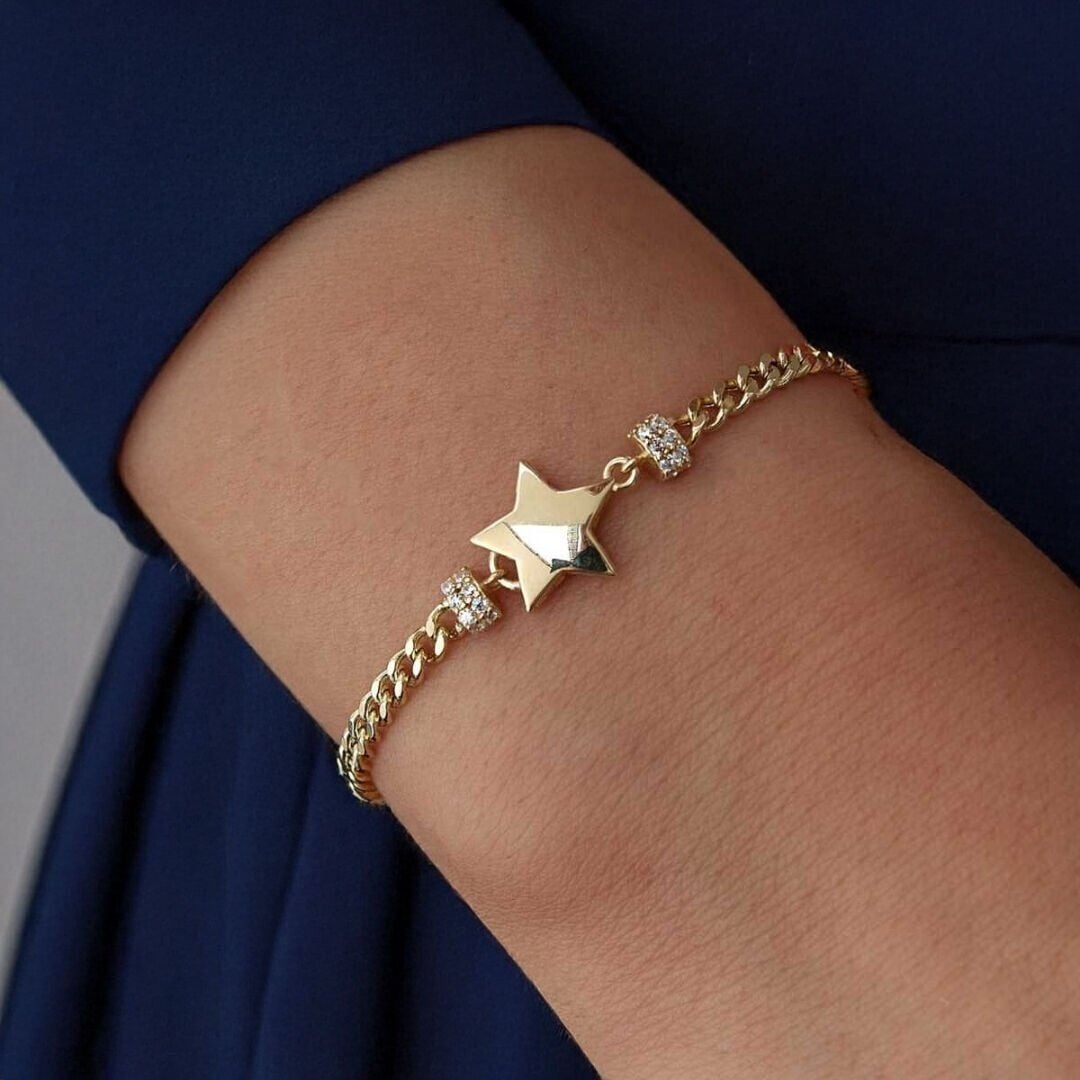 Altın Yıldızlı Gurmet Bileklik